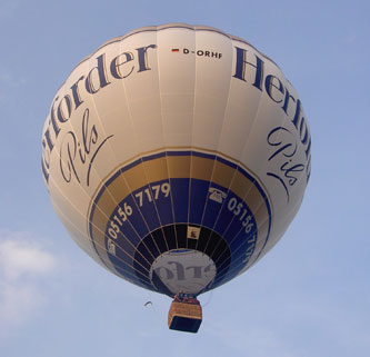 Der Neue Ballon D-ORHF Der Neue Ballon D-ORHF