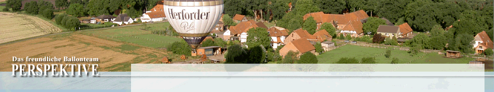 Ortschaft Ballonfahrt