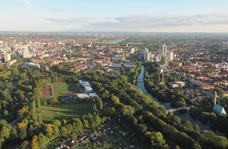 Blick über die Südstadt